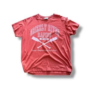 Orange Grizzly River Rapids Tee